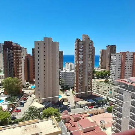 Apartment Sea View Ii In Rincon De Loix -free Parking, Wi-fi, Pool, New Air Conditioning Benidorm