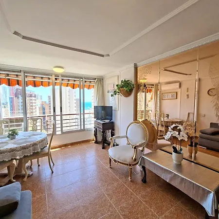 Апартаменты Sea View Ii In Rincon De Loix -free Parking, Wi-fi, Pool, New Air Conditioning Бенидорм