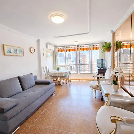 Sea View Ii In Rincon De Loix -free Parking, Wi-fi, Pool, New Air Conditioning Benidorm