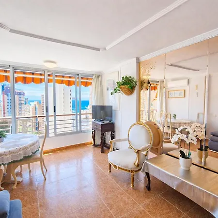 Sea View Ii In Rincon De Loix -free Parking, Wi-fi, Pool, New Air Conditioning Apartment