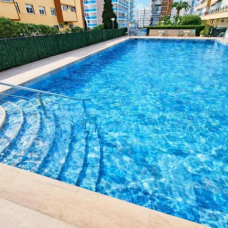 Sea View Ii In Rincon De Loix -free Parking, Wi-fi, Pool, New Air Conditioning Apartamento Benidorm