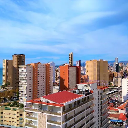 Sea View Ii In Rincon De Loix -free Parking, Wi-fi, Pool, New Air Conditioning Apartment Benidorm